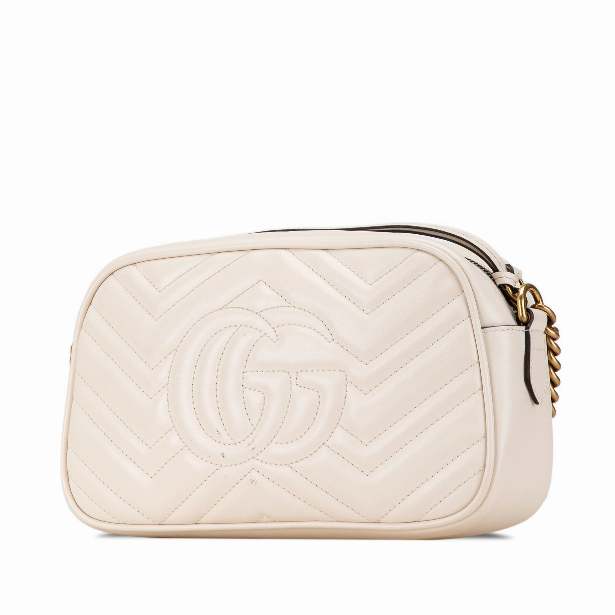 Small GG Marmont Matelasse Leather Crossbody