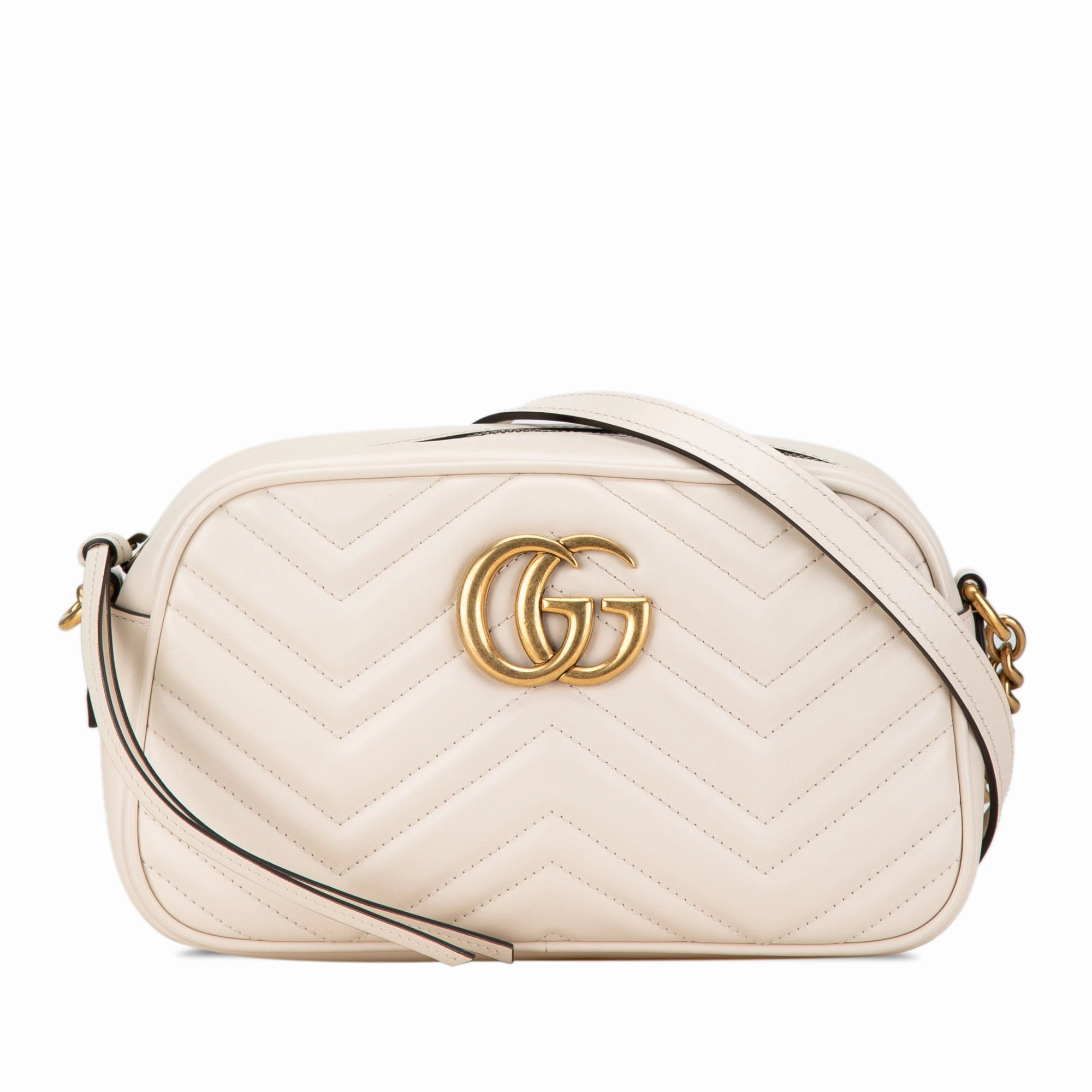 Small GG Marmont Matelasse Leather Crossbody