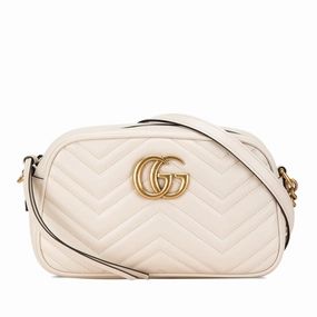 Small GG Marmont Matelasse Leather Crossbody