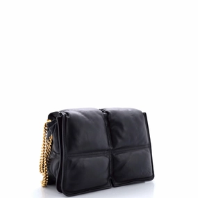 Snip Crossbody Bag Padded Leather