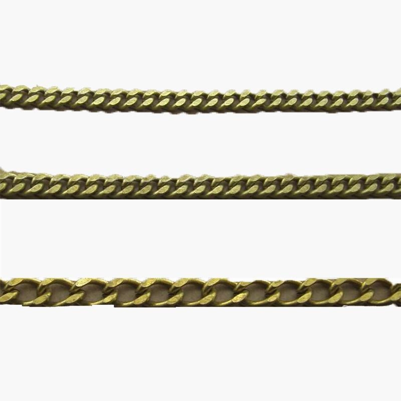 Solid Brass 15inch Wallet Chain Cool Punk Rock Biker Trucker Wallet Chain Trucker Wallet Chain for Men