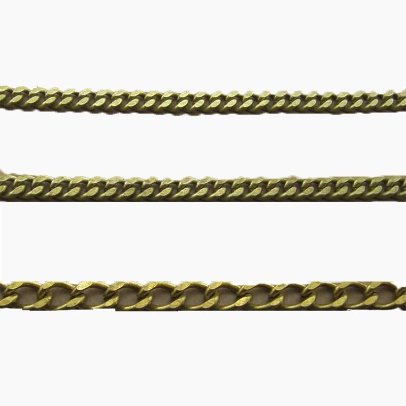 Solid Brass 15inch Wallet Chain Cool Punk Rock Biker Trucker Wallet Chain Trucker Wallet Chain for Men