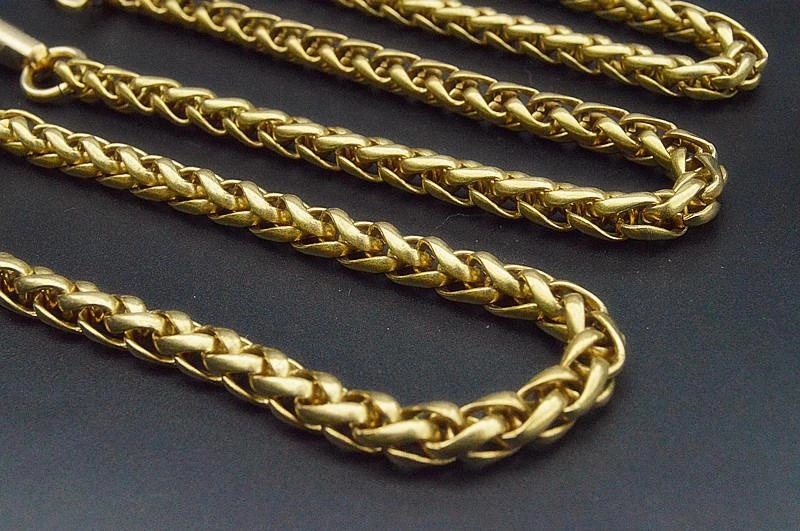 Solid Brass Cool Punk Rock Skull Wallet Chains Biker Trucker Wallet Chain Trucker Wallet Chain for Men
