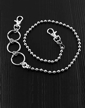 SOLID STAINLESS STEEL BIKER Mens Womens PANTS CHAIN jeans chain jean chain Biker Wallet Chain FOR MEN