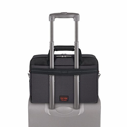 Solo 15.6 Inch Mission Briefcase with RFID Pocket, Black