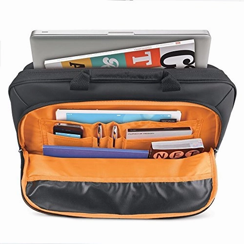 Solo Ace 15.6 Inch Laptop Slim Brief, Black