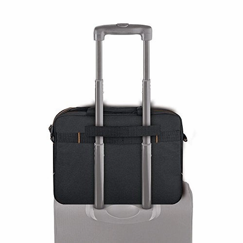 Solo Ace 15.6 Inch Laptop Slim Brief, Black