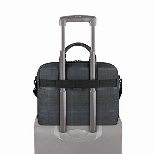 Solo Bryce Waxed Canvas Slim Brief, Plaid