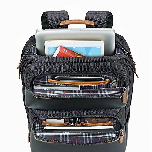 Solo East Hampton 15.6" Laptop Backpack Briefcase, Black, One Size