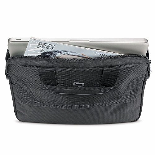 Solo Flatiron 16 Inch Laptop Slim Brief, Black