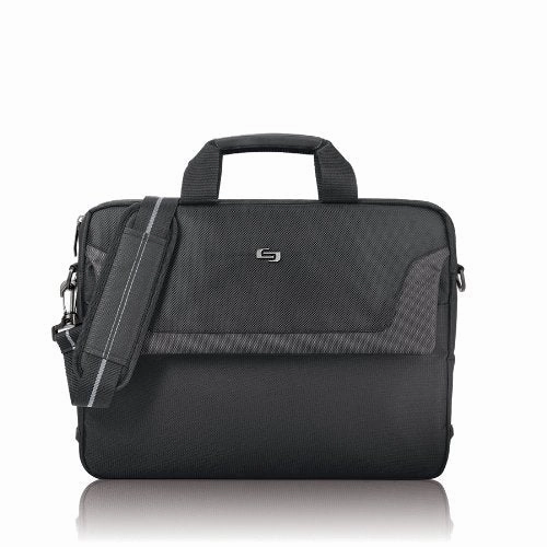 Solo Flatiron 16 Inch Laptop Slim Brief, Black