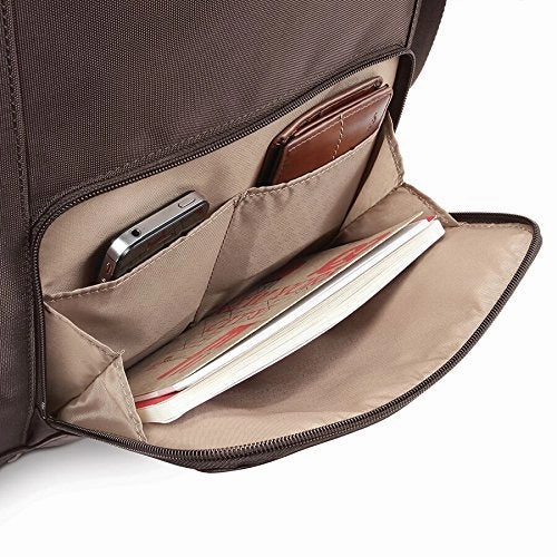 Solo Hudson 16 Inch Leather Laptop Messenger, Espresso