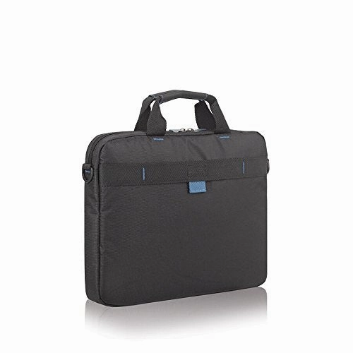 Solo Soar 16 Inch Laptop Slim Brief, Black