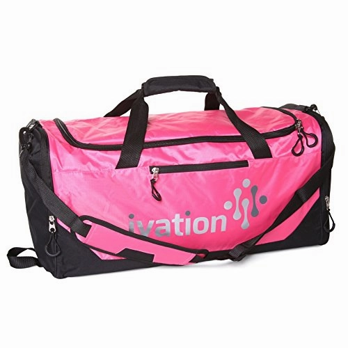 Sports Gym Duffel Bag 100% Water Repellent Polyester Ideal For Gym Fitness Camping Track