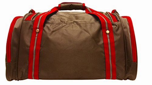 Sports Outdoor Gym Wisdom Duffel Bag (24, Red)