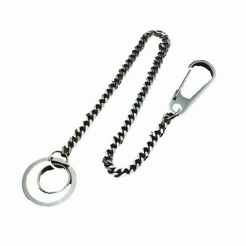 Stainless Steel 15inch Wallets Chain Cool Punk Rock Biker Trucker Wallet Chain Trucker Wallet Chain for Men