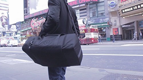 Statgear Diem Duffel Travel Gym Bag - Carry On, Water Resistant Laundry Bag