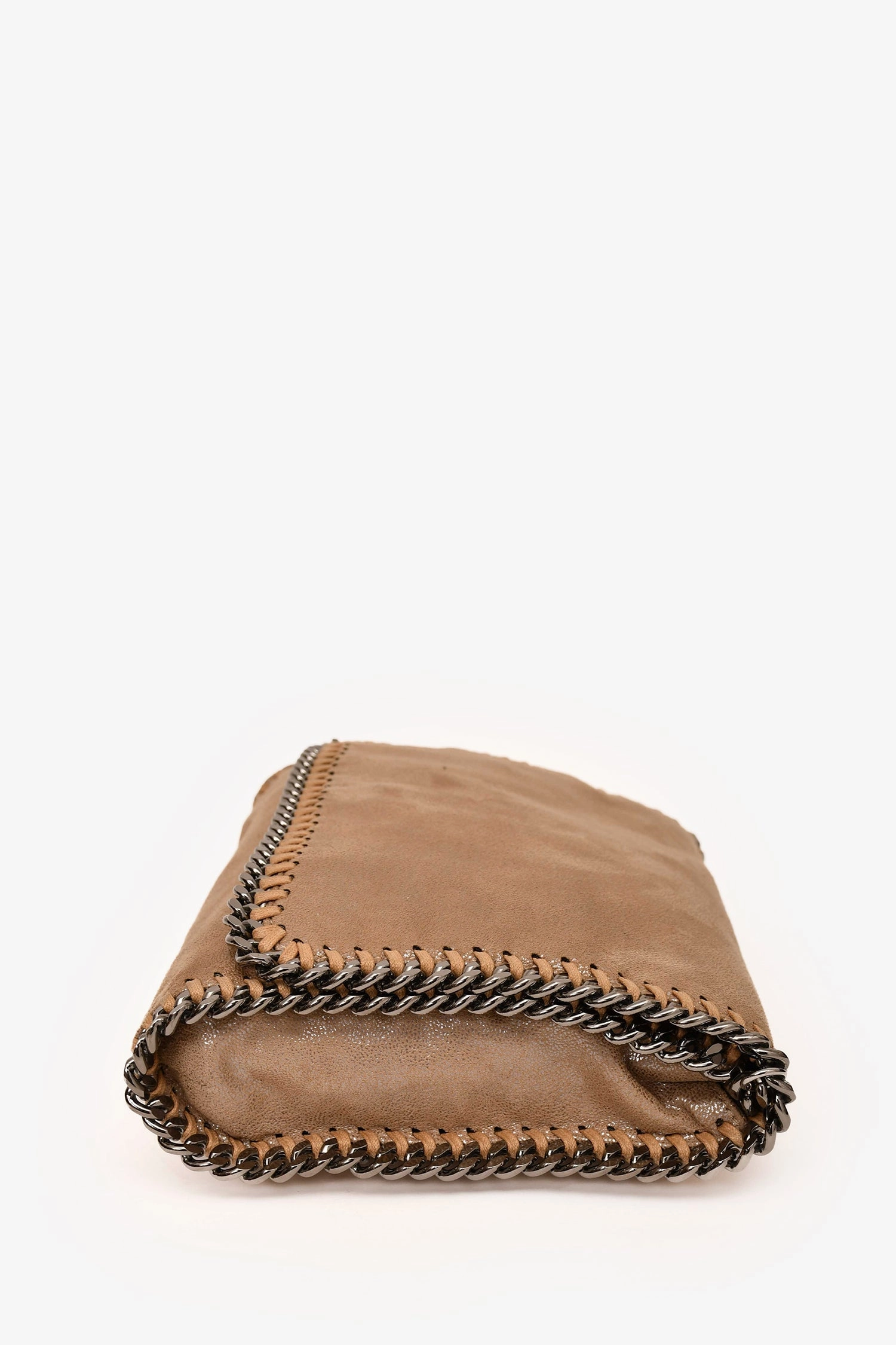 Stella McCartney Beige Suede Small 'Falabella' Crossbody
