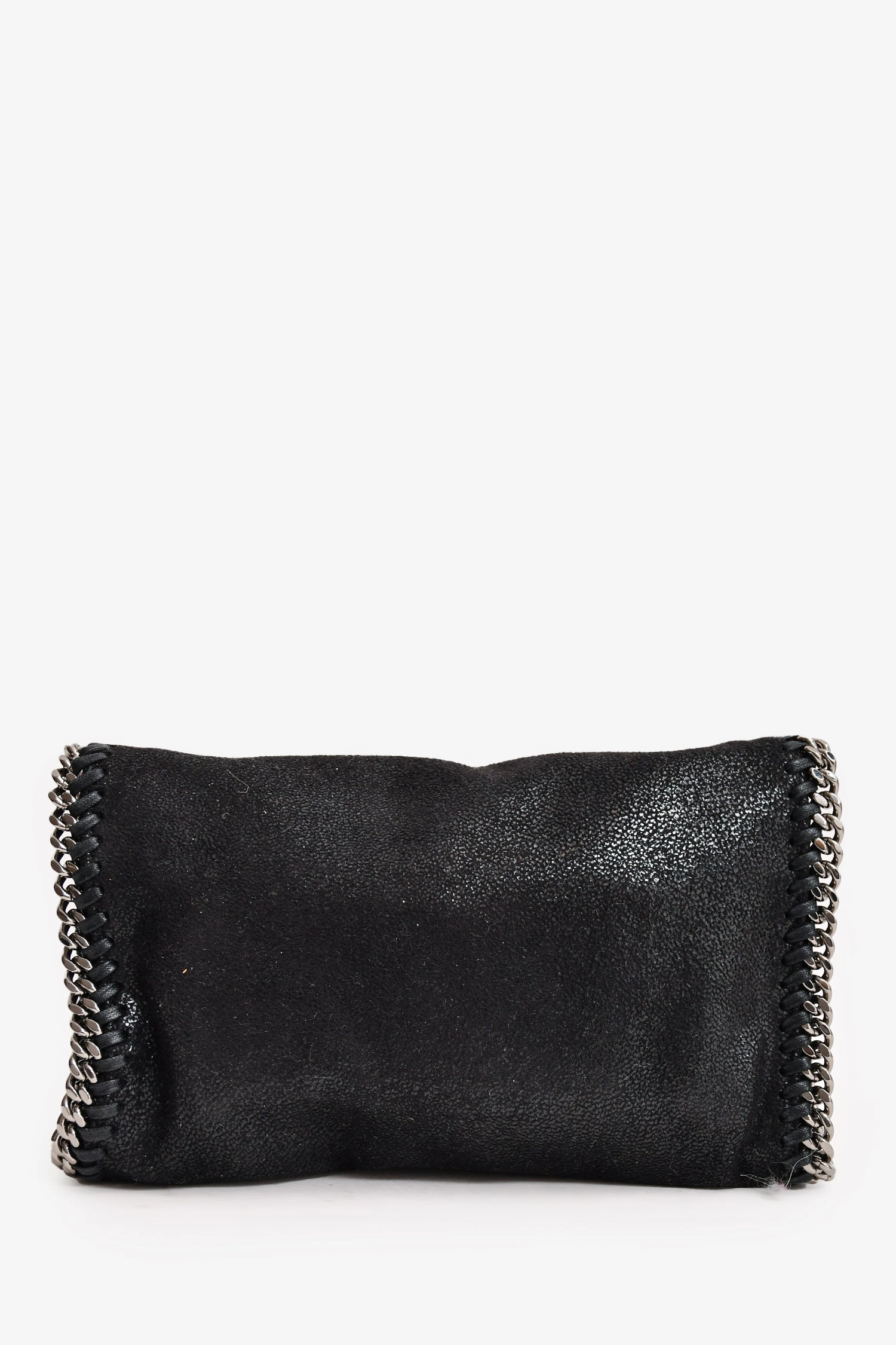Stella McCartney Black Suede Chain Crossbody