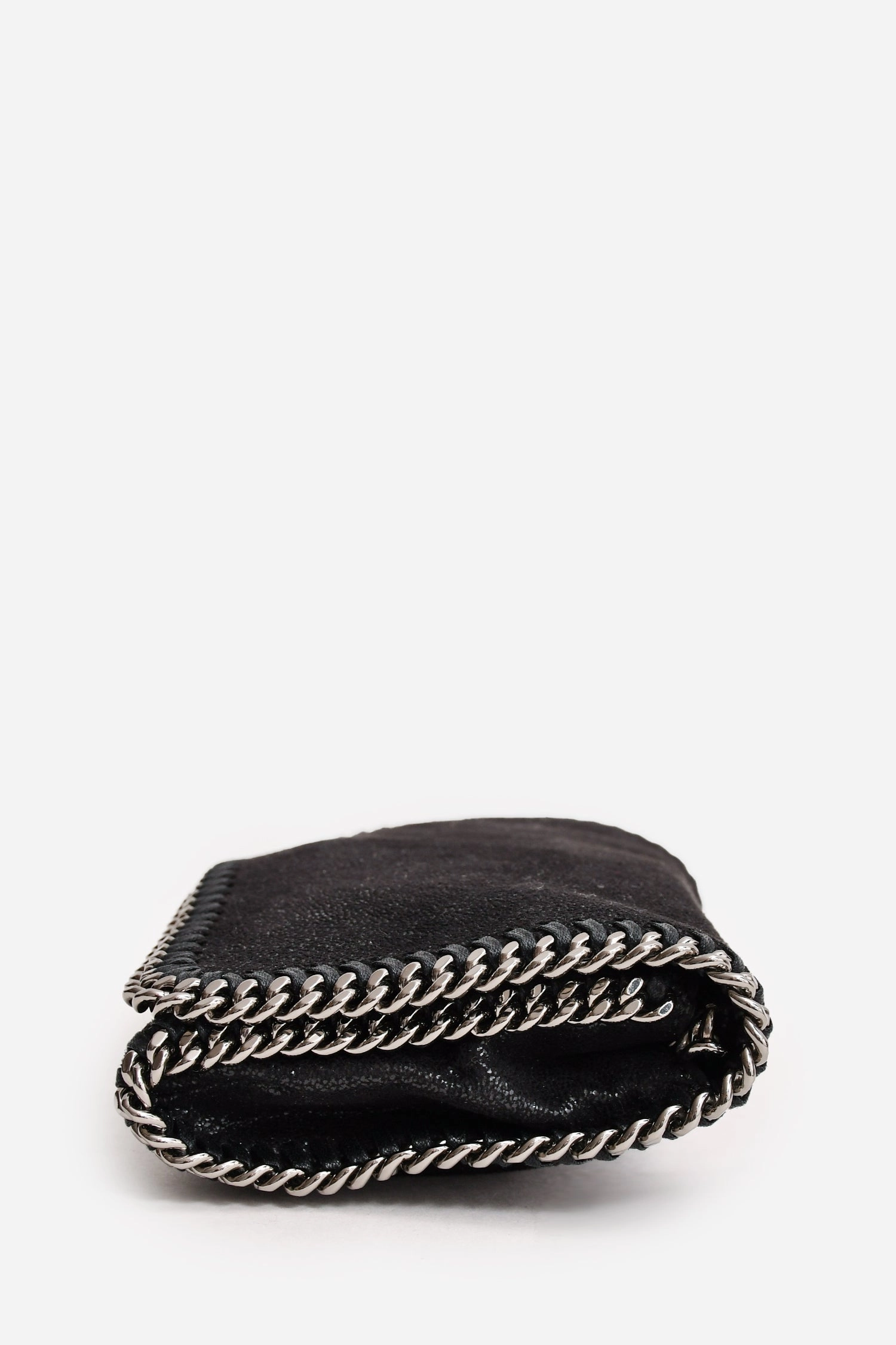 Stella McCartney Black Suede Chain Crossbody