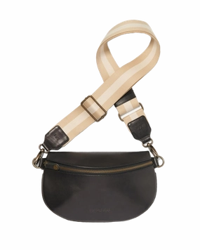 Stitch & Hide Murphy Sling Crossbody Bag Black