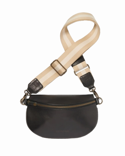 Stitch & Hide Murphy Sling Crossbody Bag Black