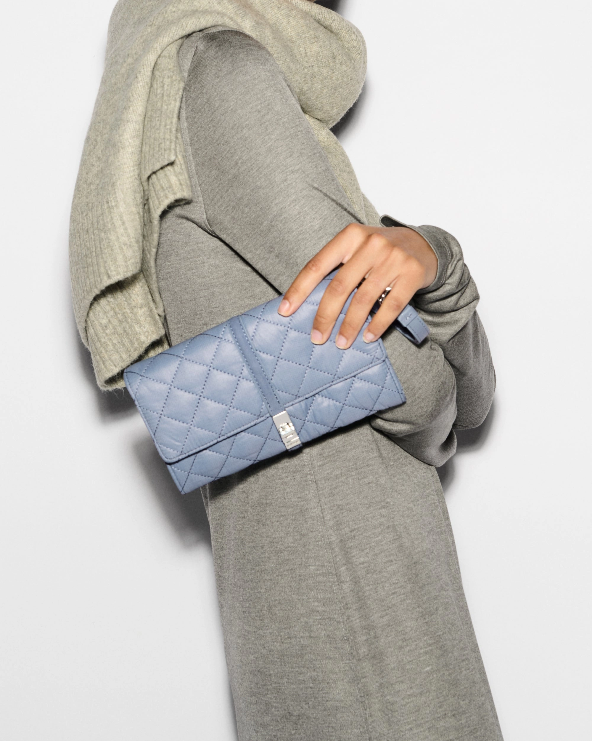 Stone Blue Astor Convertible Crossbody (Fabric)