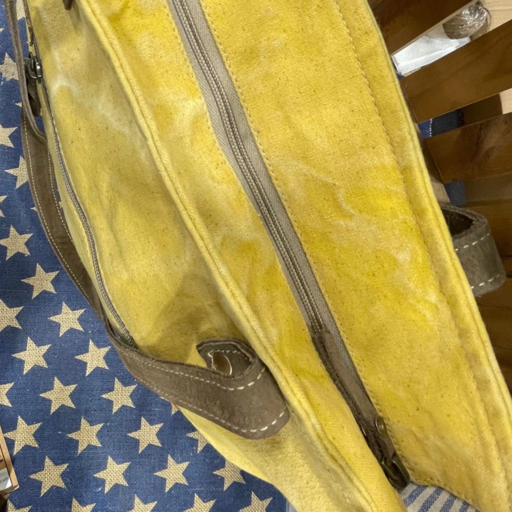 Sunflowers Rejoice Yellow Tote with Crossbody Strap