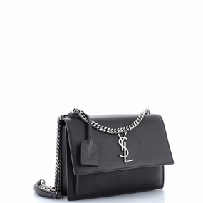 Sunset Crossbody Bag Leather Medium