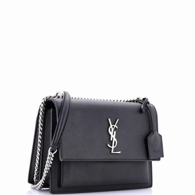 Sunset Crossbody Bag Leather Medium