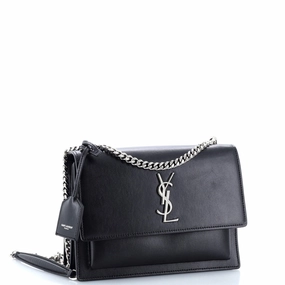 Sunset Crossbody Bag Leather Medium