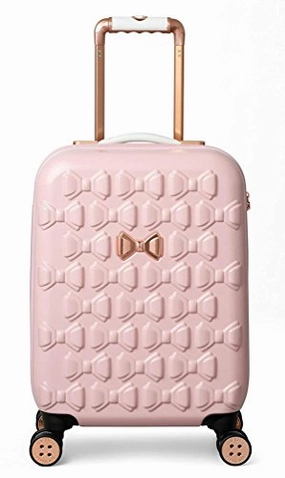 Ted Baker Women'S Beau Collection Small Carry-On Hardside Spinner (Pink)