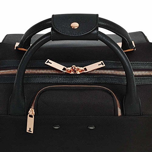 Ted Baker Womens Albany Softside Wheeled Business Case (One Size, Black)
