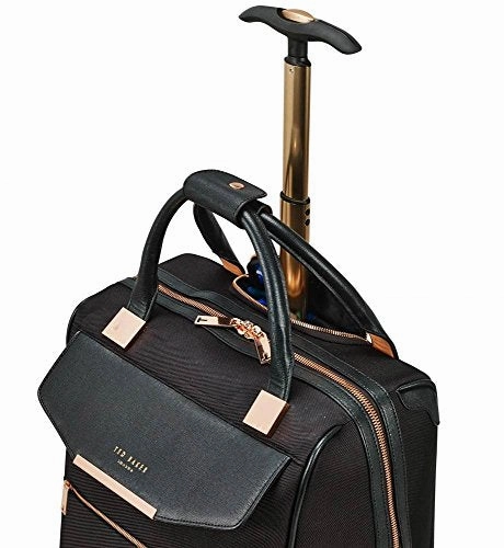 Ted Baker Womens Albany Softside Wheeled Business Case (One Size, Black)
