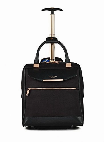 Ted Baker Womens Albany Softside Wheeled Business Case (One Size, Black)