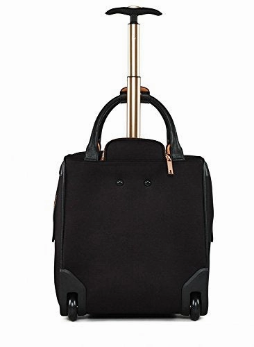 Ted Baker Womens Albany Softside Wheeled Business Case (One Size, Black)