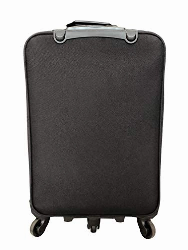 The Dance Angel Suitcase Carry-On Purple and Black"Purple Reign" (Rolling Dance Bag With Costume