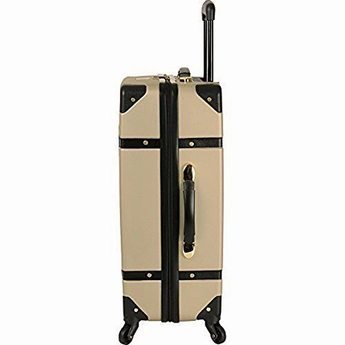 The Set Of Classic Beet/Vachetta Saltui Three Piece Hardside Luggage Set