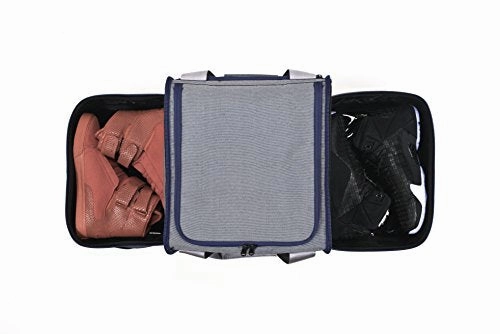The Shrine Duality Duffel, Blue/White