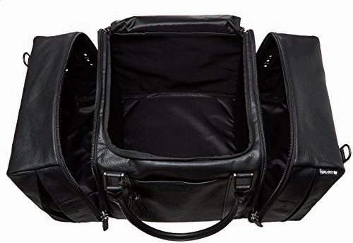 The Shrine X Freeman Plat Sneaker Duffel, Black/Gold
