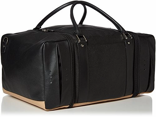 The Shrine X Freeman Plat Sneaker Duffel, Black/Gold