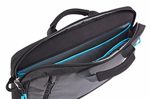 Thule Stravan Tsda-115 Nylon Deluxe Attache 15" Macbook Laptop Notebook Bag - Gray