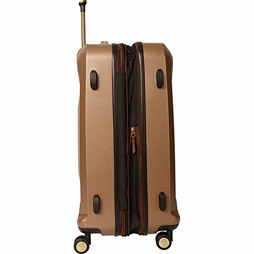 Timberland Fort Stark 25" Expandable Hardside Checked Spinner Luggage (Navy)