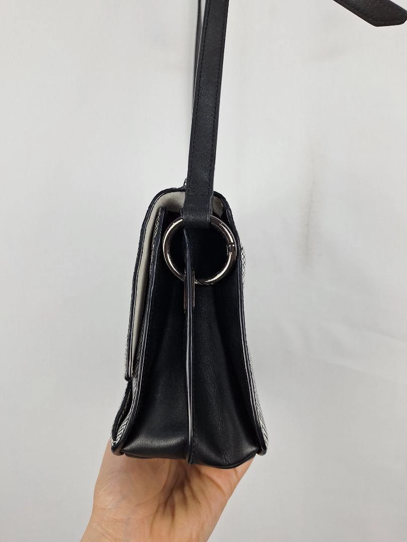 Times Arrow Small Top Handle Lined Bag