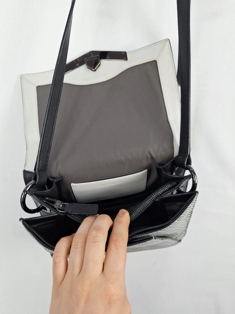 Times Arrow Small Top Handle Lined Bag