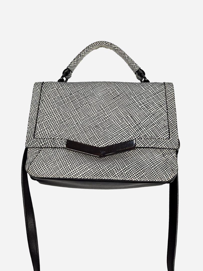 Times Arrow Small Top Handle Lined Bag