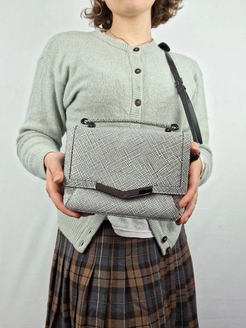 Times Arrow Small Top Handle Lined Bag