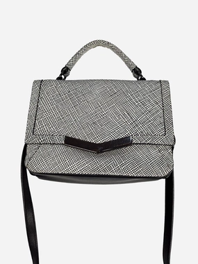 Times Arrow Small Top Handle Lined Bag