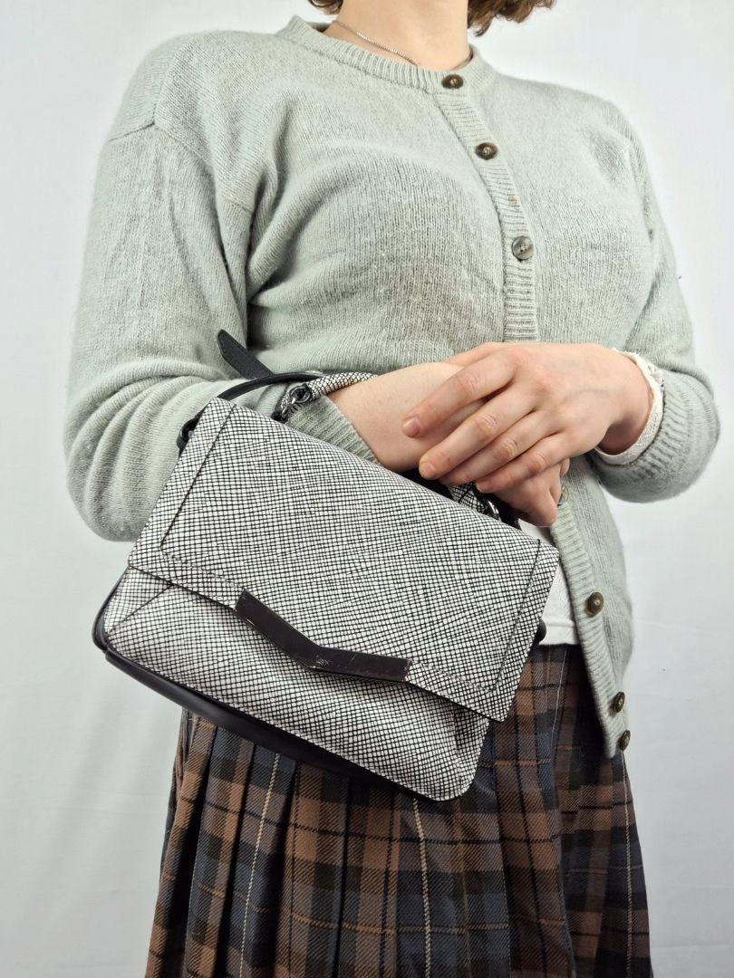 Times Arrow Small Top Handle Lined Bag