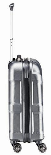 Titan X2 Hard Luggage International 21" Stylish Carryon Spinner (Gunmetal)